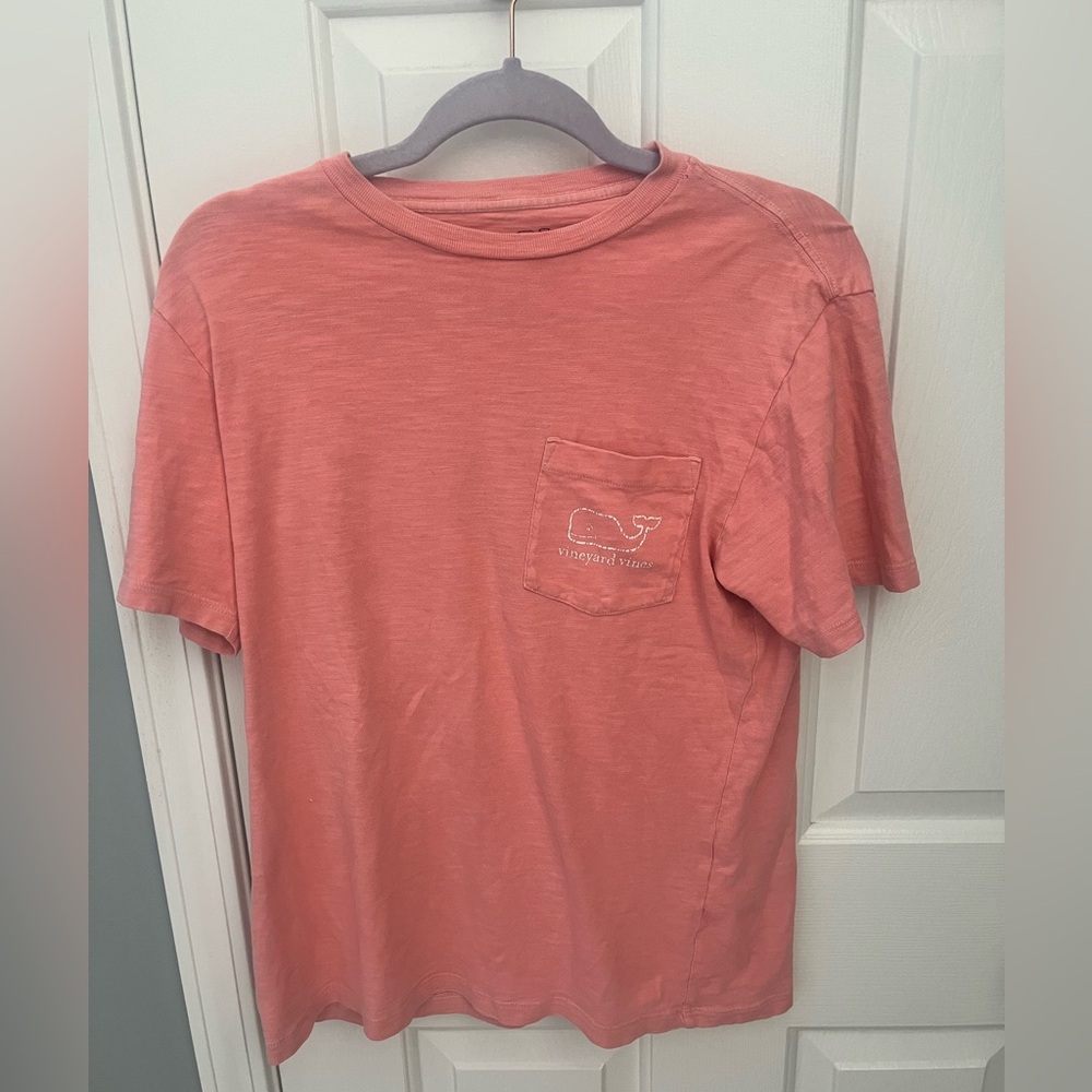 Vineyard Vines Women’s Pocket Tee - Coral